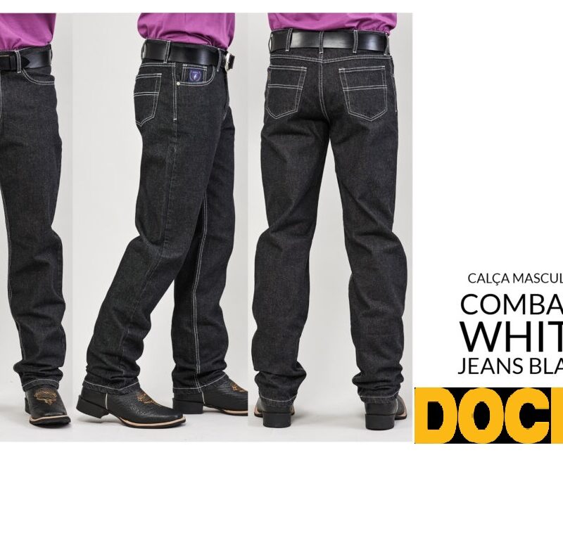 Calça Jeans Black Combat Dock's