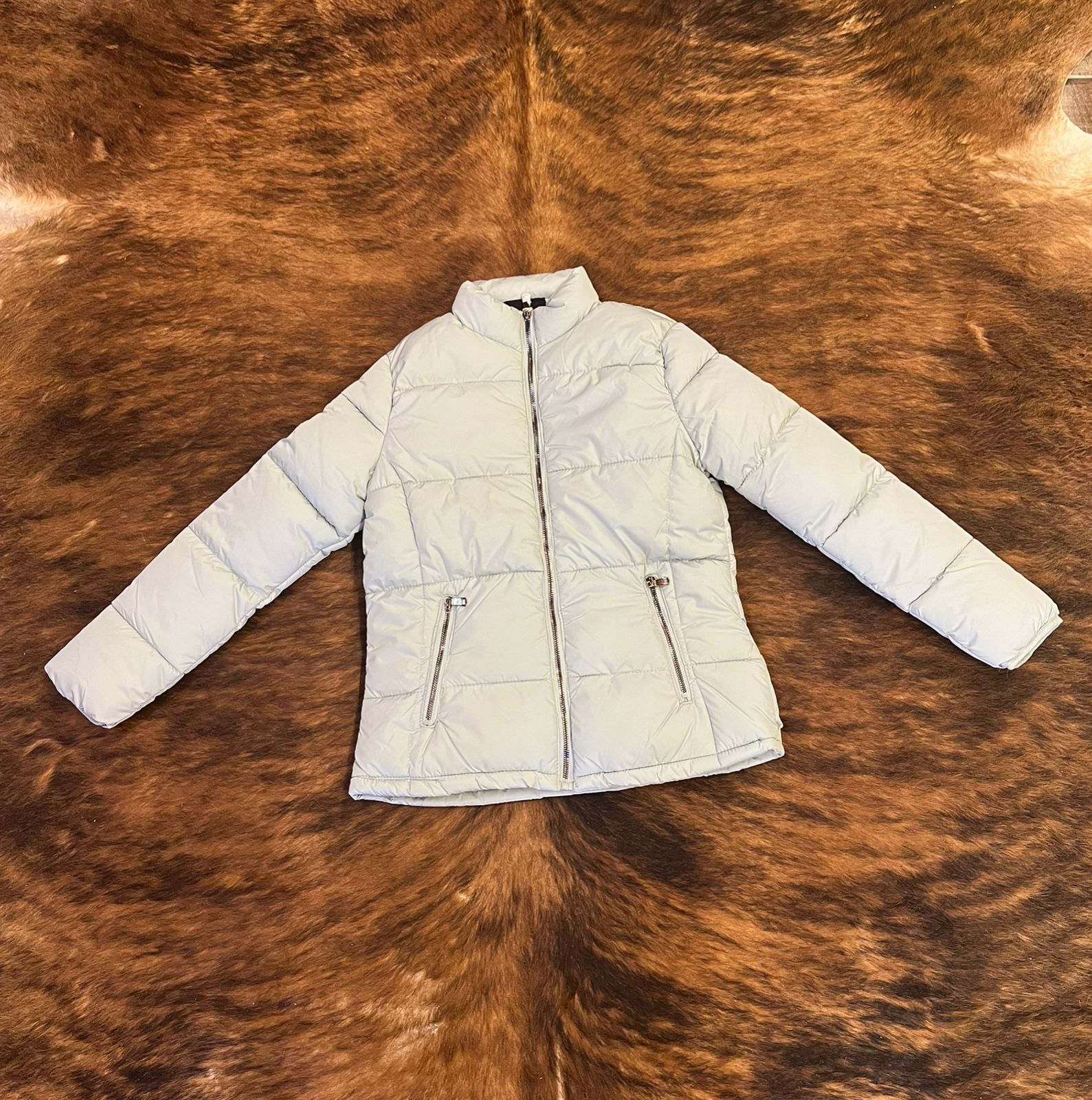 Jaqueta Infantil Puffer Menta