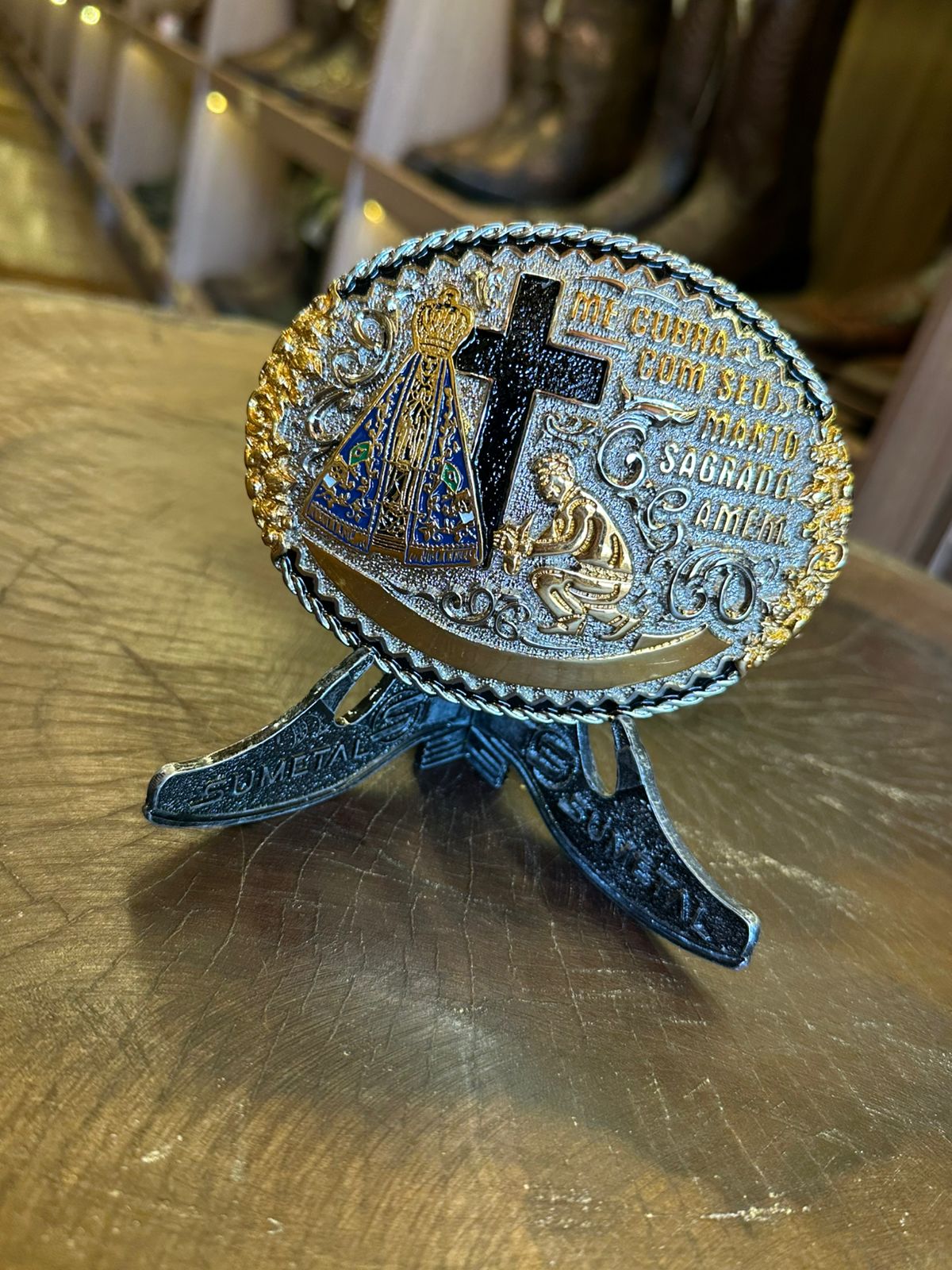 Fivela Cowboy Sumetal Cód. 14146