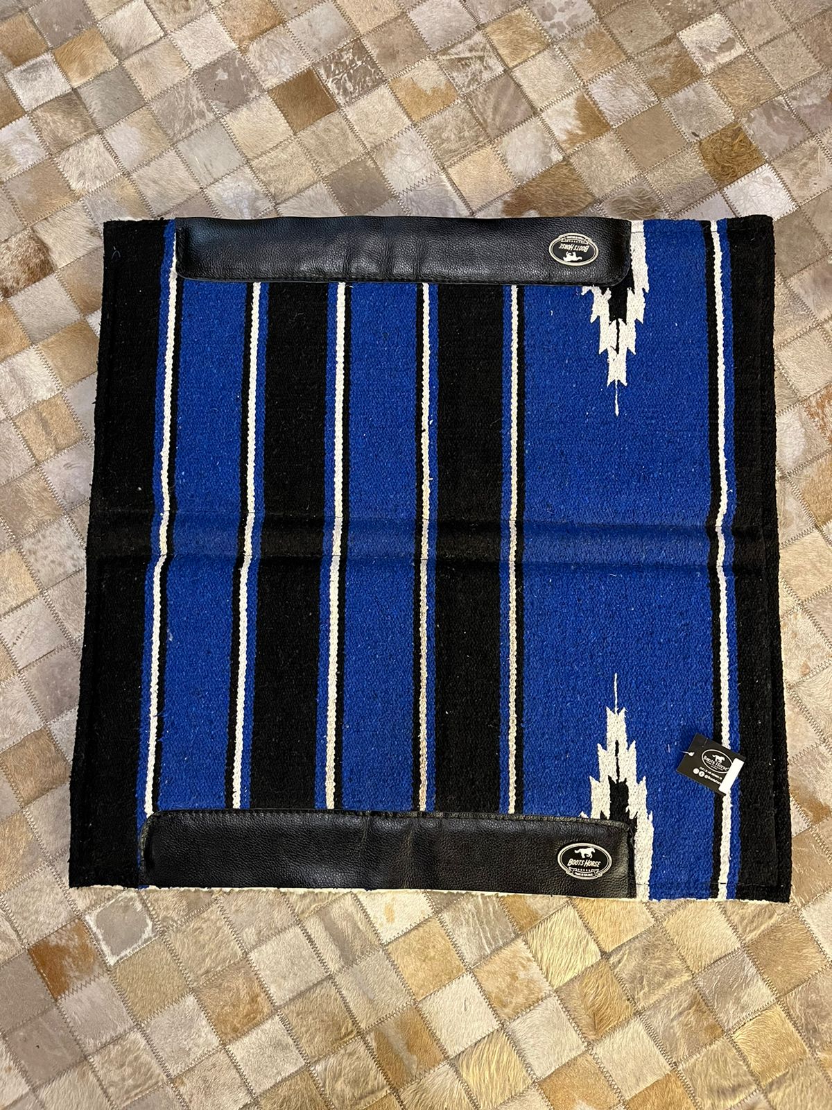 Manta Najavo Combat Azul e Preto Cód. 001