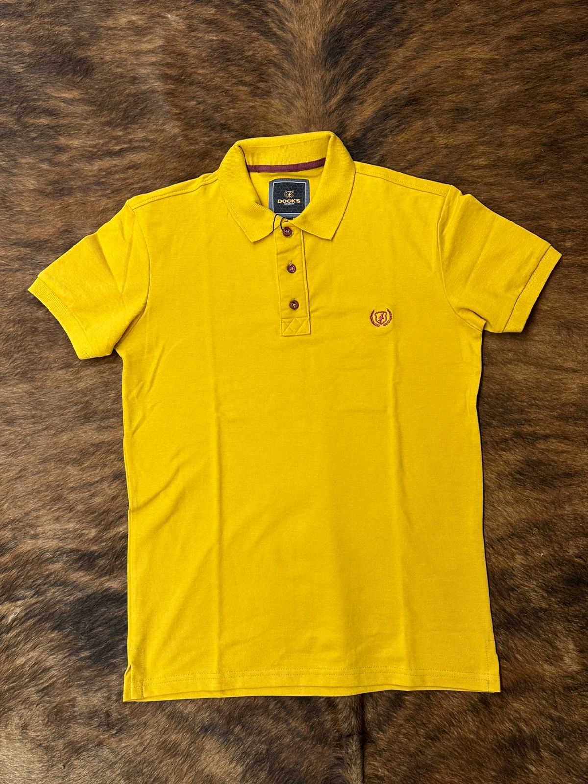 Polo Mostarda Docks GP Piquet Cód. 0048