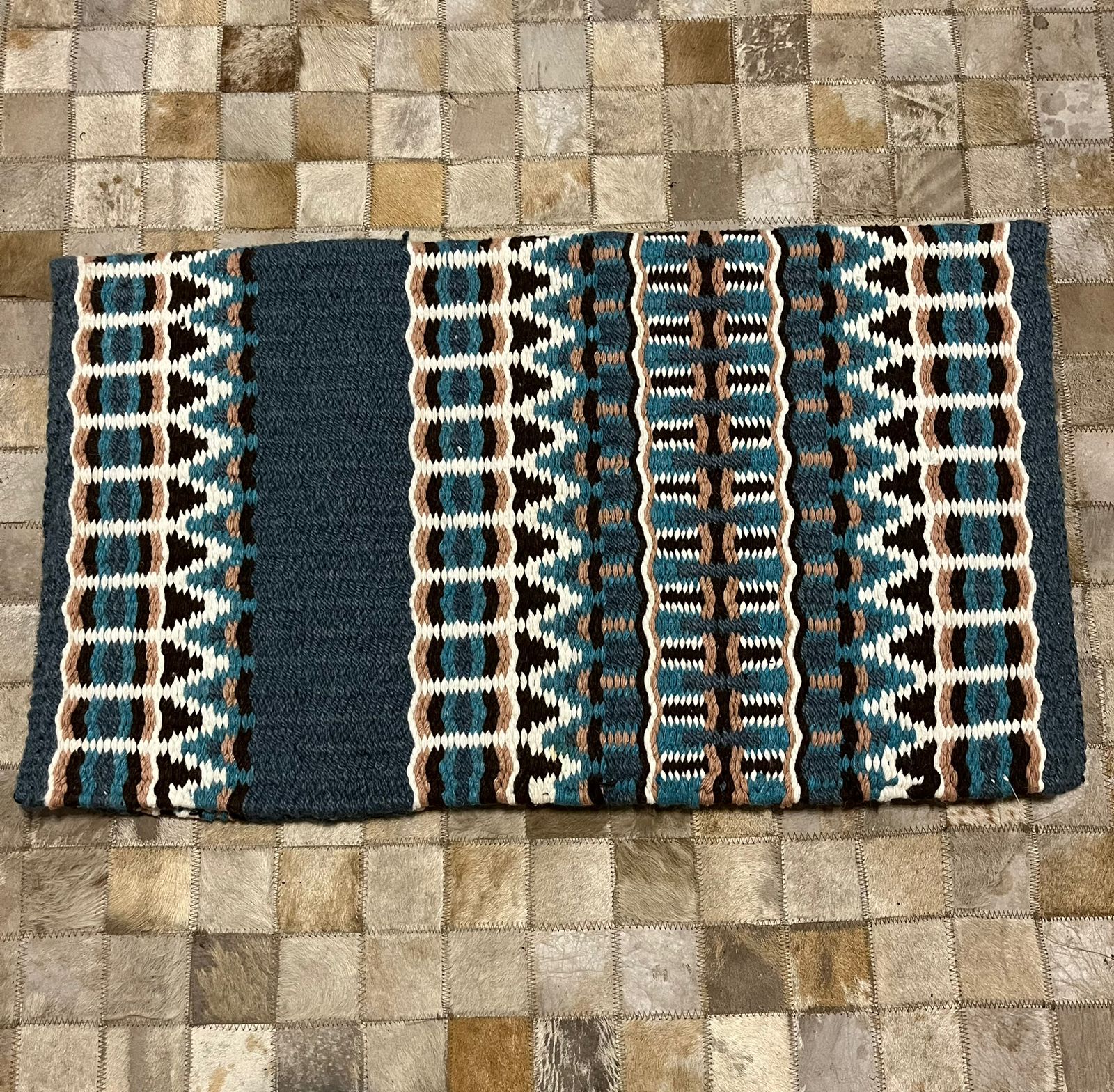 Sobremanta Estampada Lã Boots Horse Cód.2823