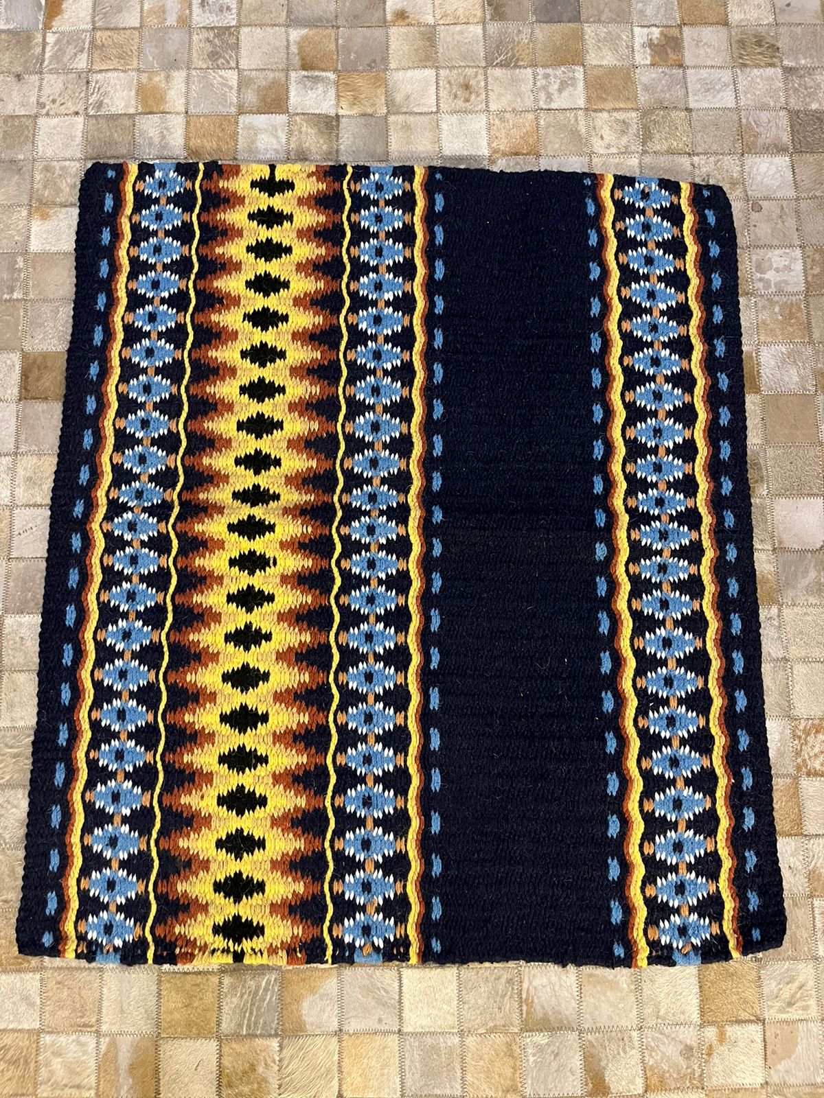 Sobremanta Estampada Lã Boots Horse Cód.2823