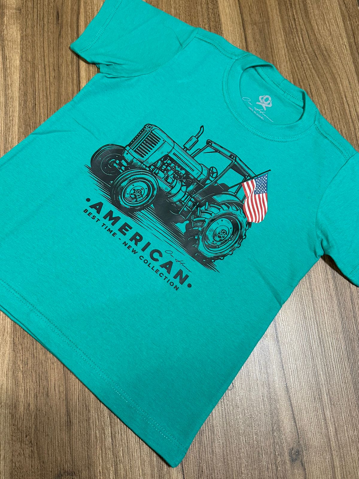 Camiseta Infantil Trator Cód.5326