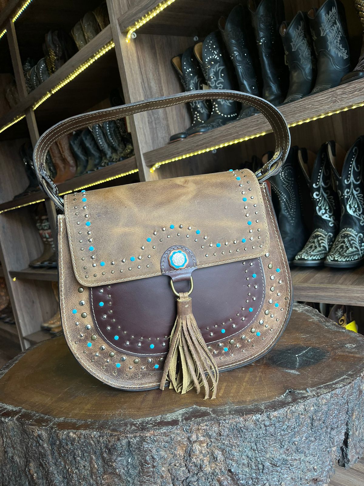 Bolsa Ocre Goyazes Cód. 2613-3