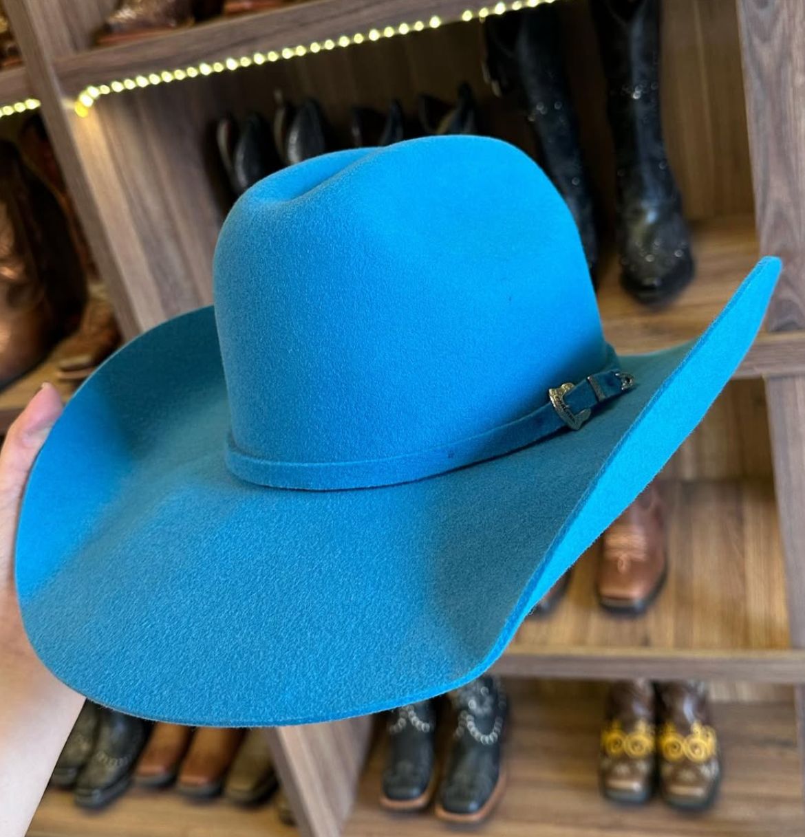 Chapéu Arizona Pralana Azul Turquesa Cód. 2953