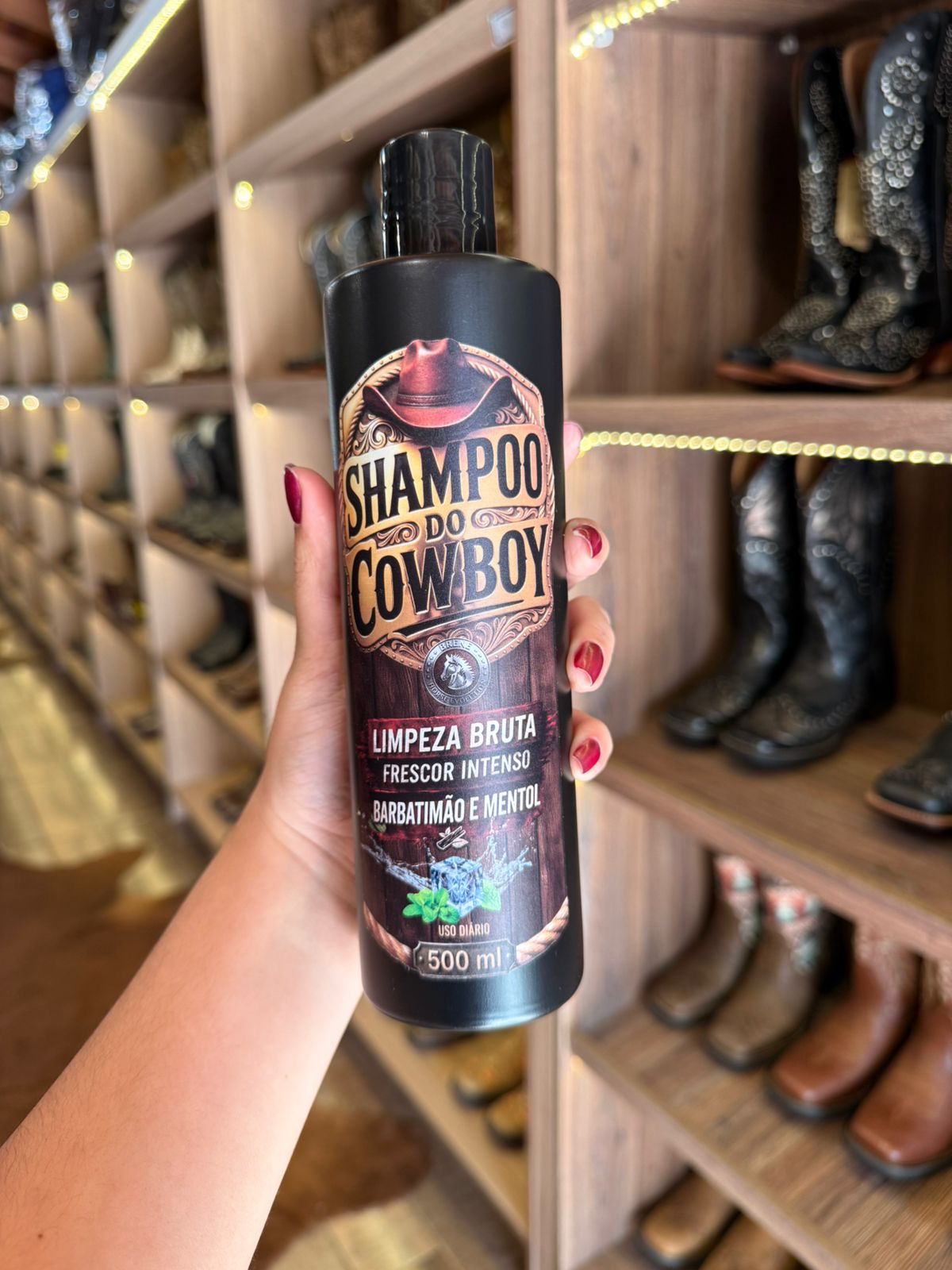 Shampoo do Cowboy 500ml Brene Horse Cód.4114
