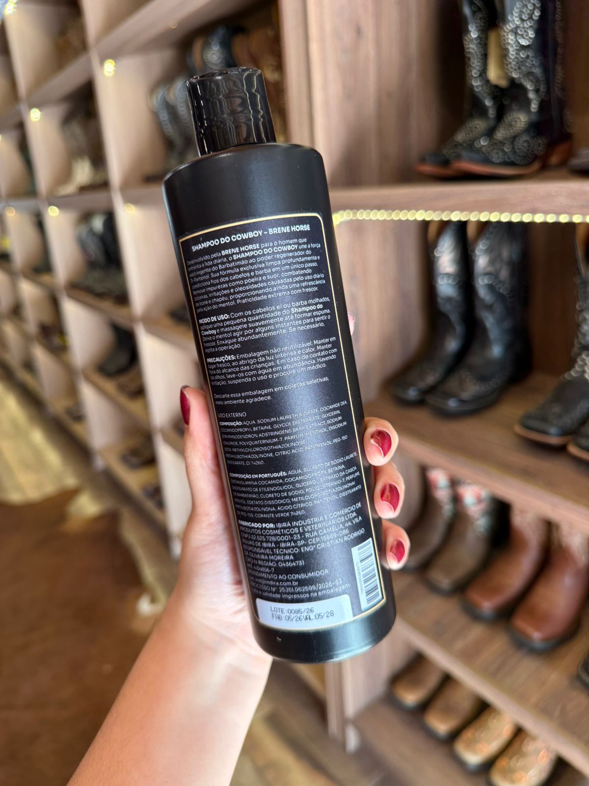 Shampoo do Cowboy 500ml Brene Horse Cód.4114 - Imagem 2