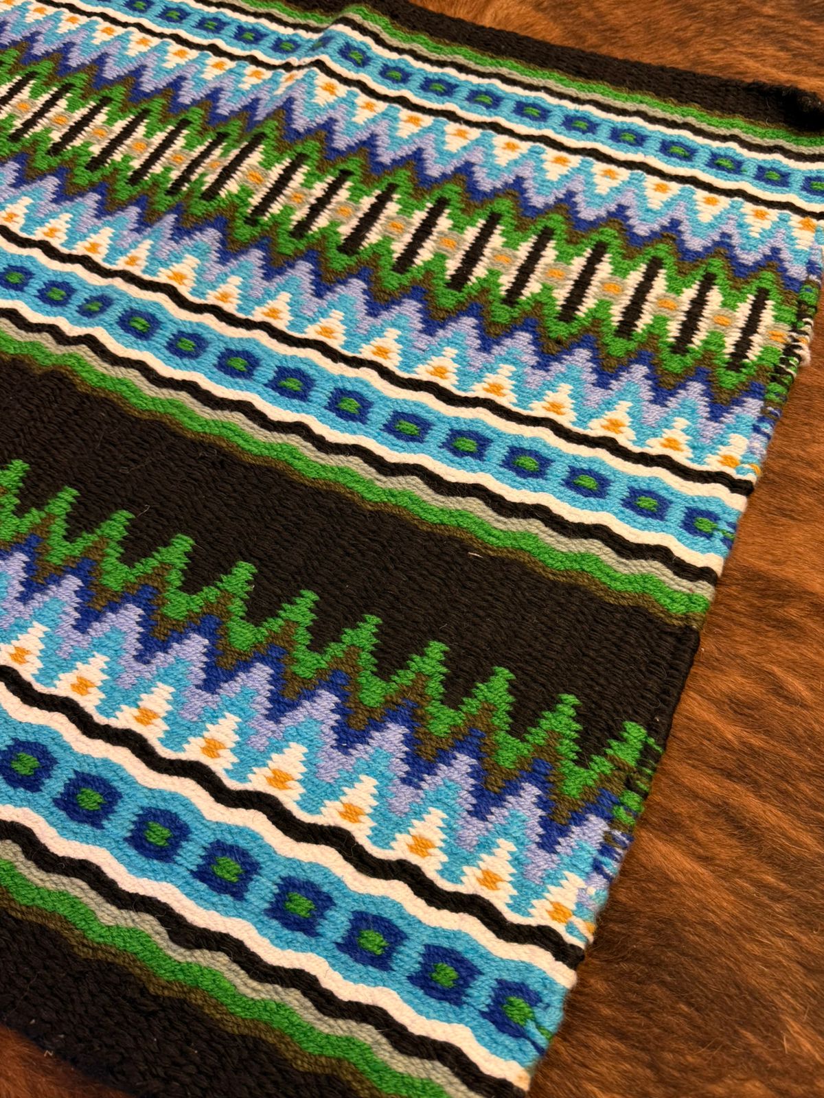 Sobremanta Navajo 30x32 La Boots Horse Tambor Cód.3492