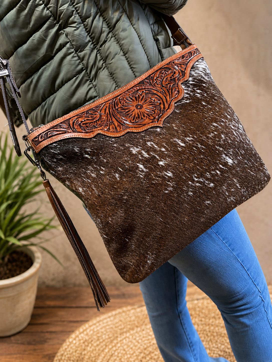 Bolsa Cincow Pelo Mogno Cód. CW9411