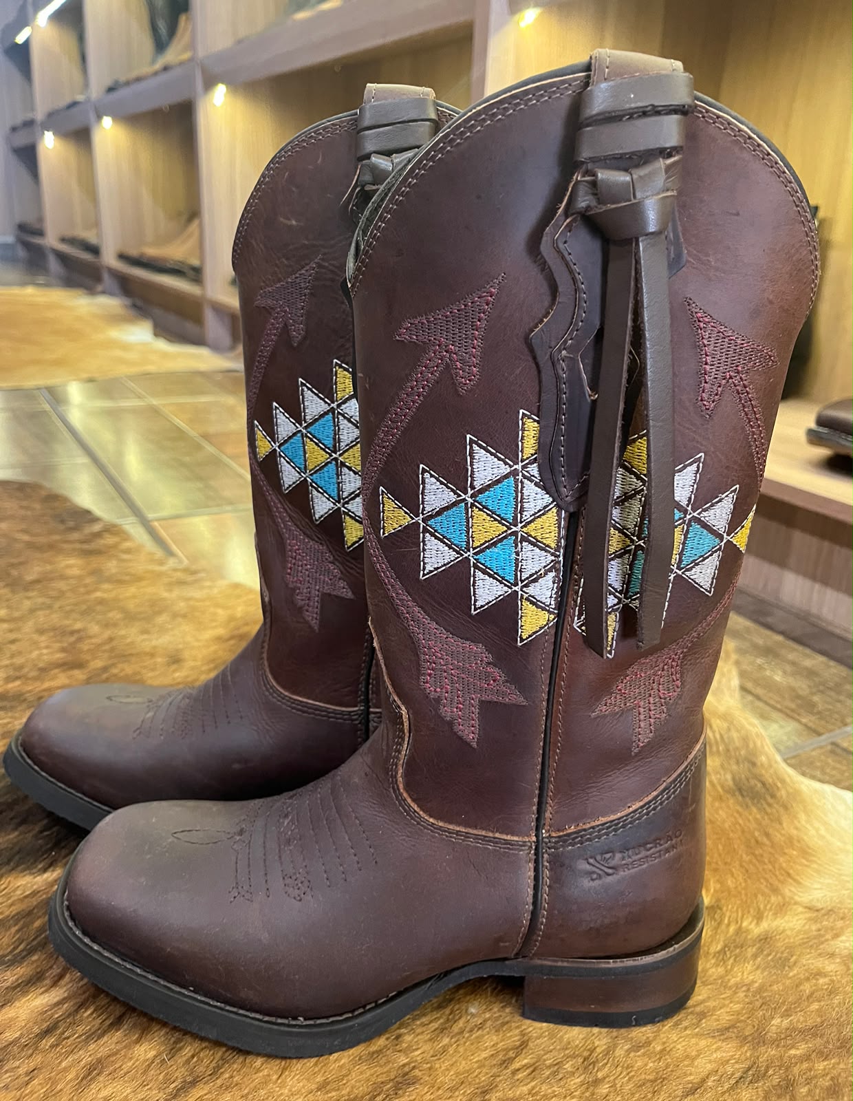 Bota Texana Feminina Asteca Xucrão Cód. 4232