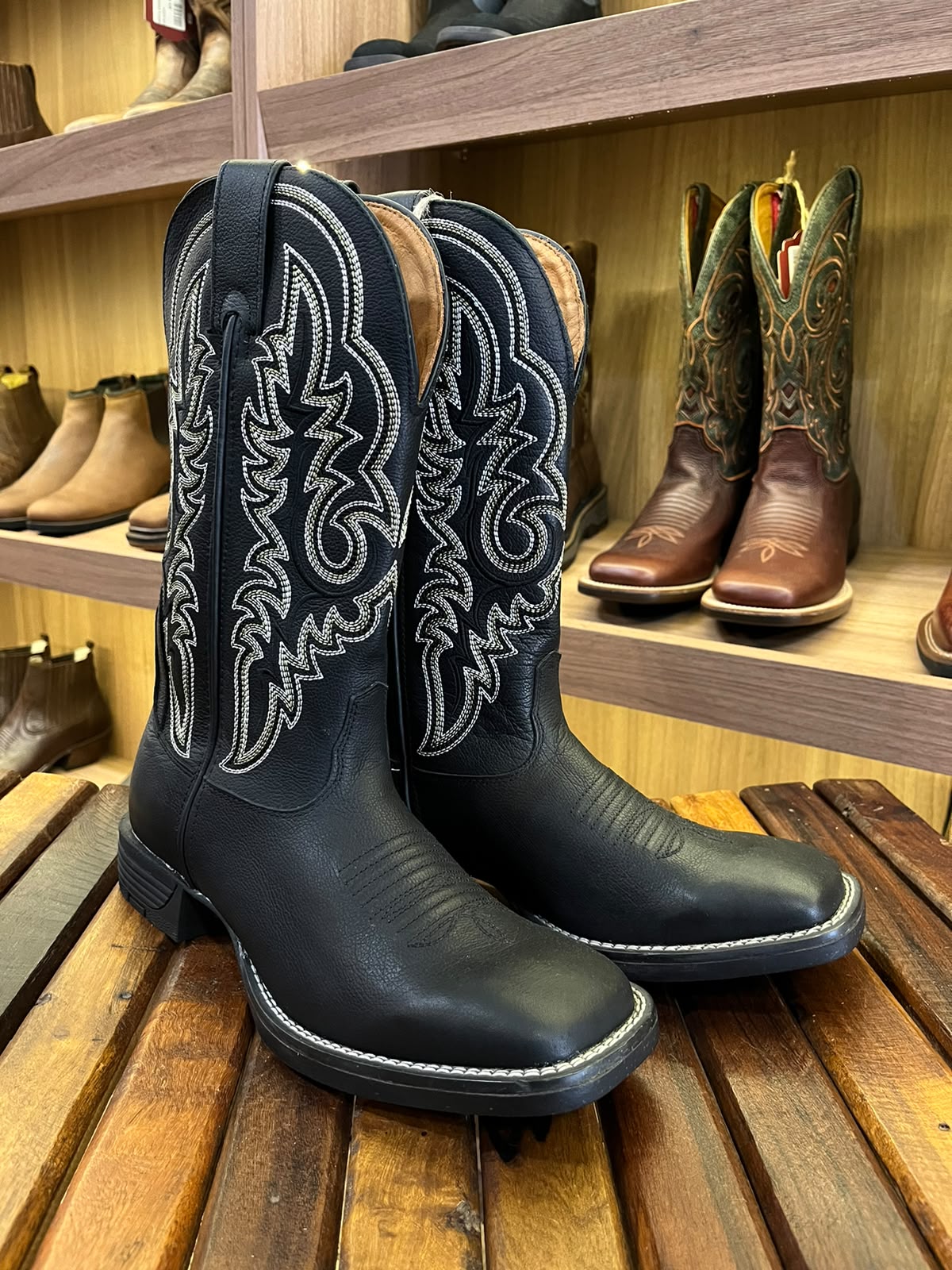 Bota Masculina Goyazes 263004-CF Flex Preto